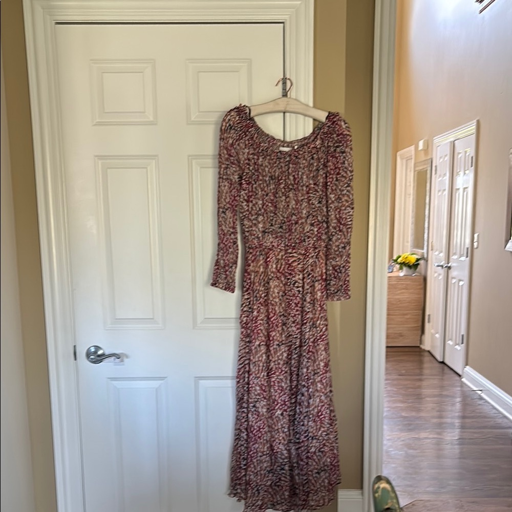 Isabel Marant Volga off shoulder dress. Never worn. Size 36 Adorable style BNWT